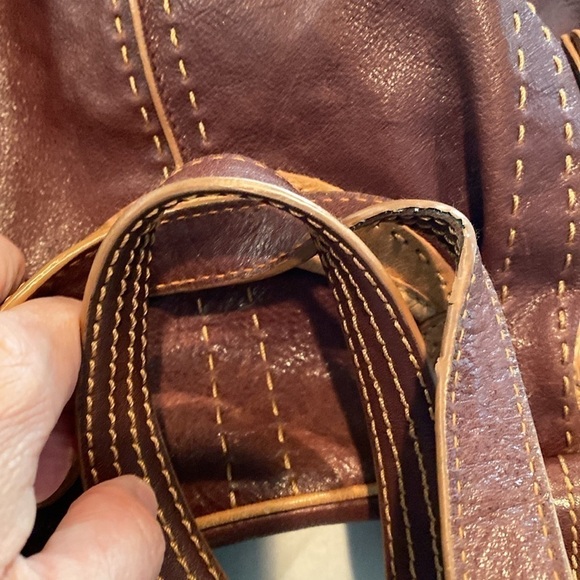 Lockheart Pebbled Leather “Stone” bag - Picture 11 of 15